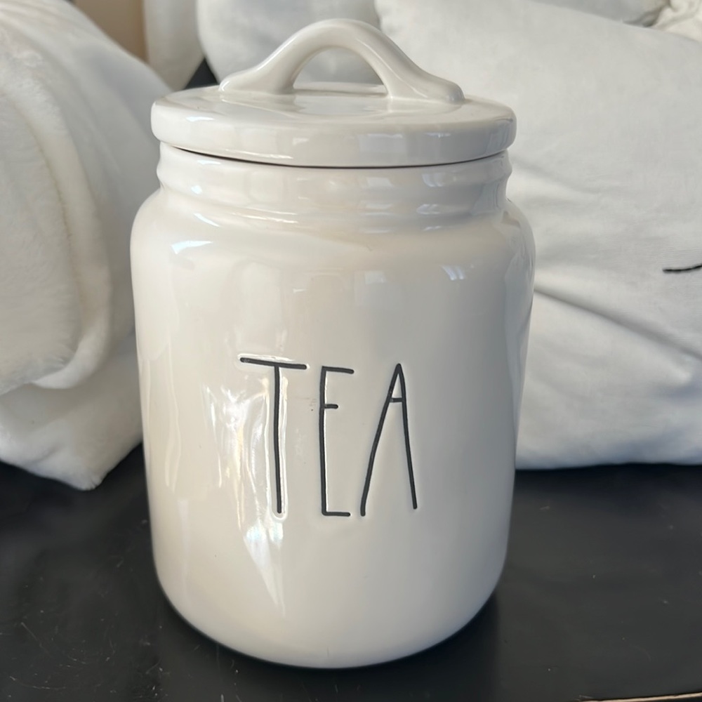 Rae Dunn Tea Canister